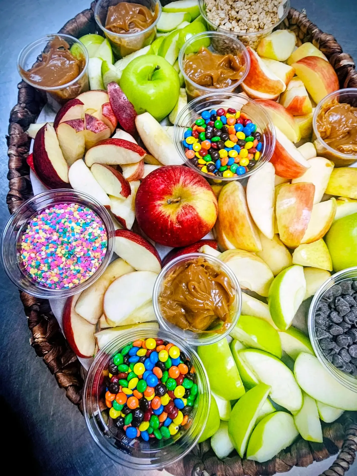 Caramel apple bar